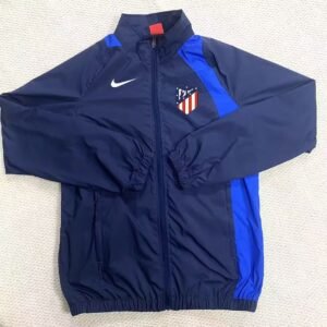 2025/2026 Atletico Madrid Windbreaker Royal Blue  Football Jersey 1:1 Thai Quality
