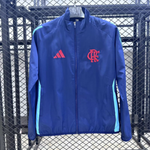 2025/2026 Flamengo Windbreaker Blue Football Jersey 1:1 Thai Quality
