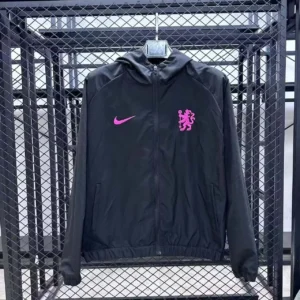 2025/2026 Chelsea Windbreaker Black Soccer Shirt 1:1 Quality