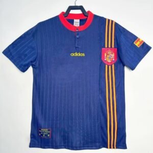 1996 Retro Spain National Team Away Football Jersey 1:1