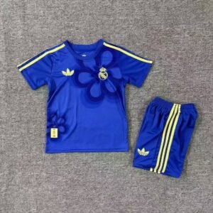2025/2026 Real Madrid  United Year Horse Special Edition Blue Football Jersey 1:1 Thai Quality Kids Size