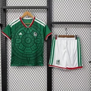 2026 Mexico National Team Home Football Shirt 1:1 Thai Quality Kids Size