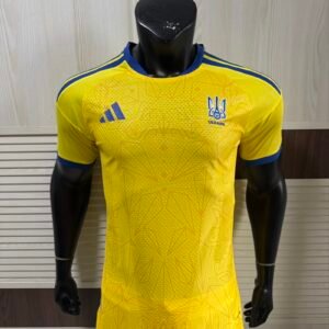 2026 Player Version Ukraine National Team Home Football Jersey 1:1 Thai Quality