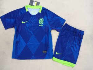 2025 Brazil Away Soccer Jersey 1:1 Thai Quality Kids Size