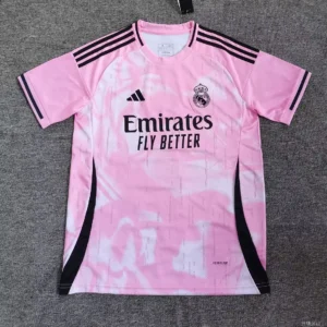 2025/2026 Real Madrid Special Edition Pink Football Jersey 1:1 Thai Quality