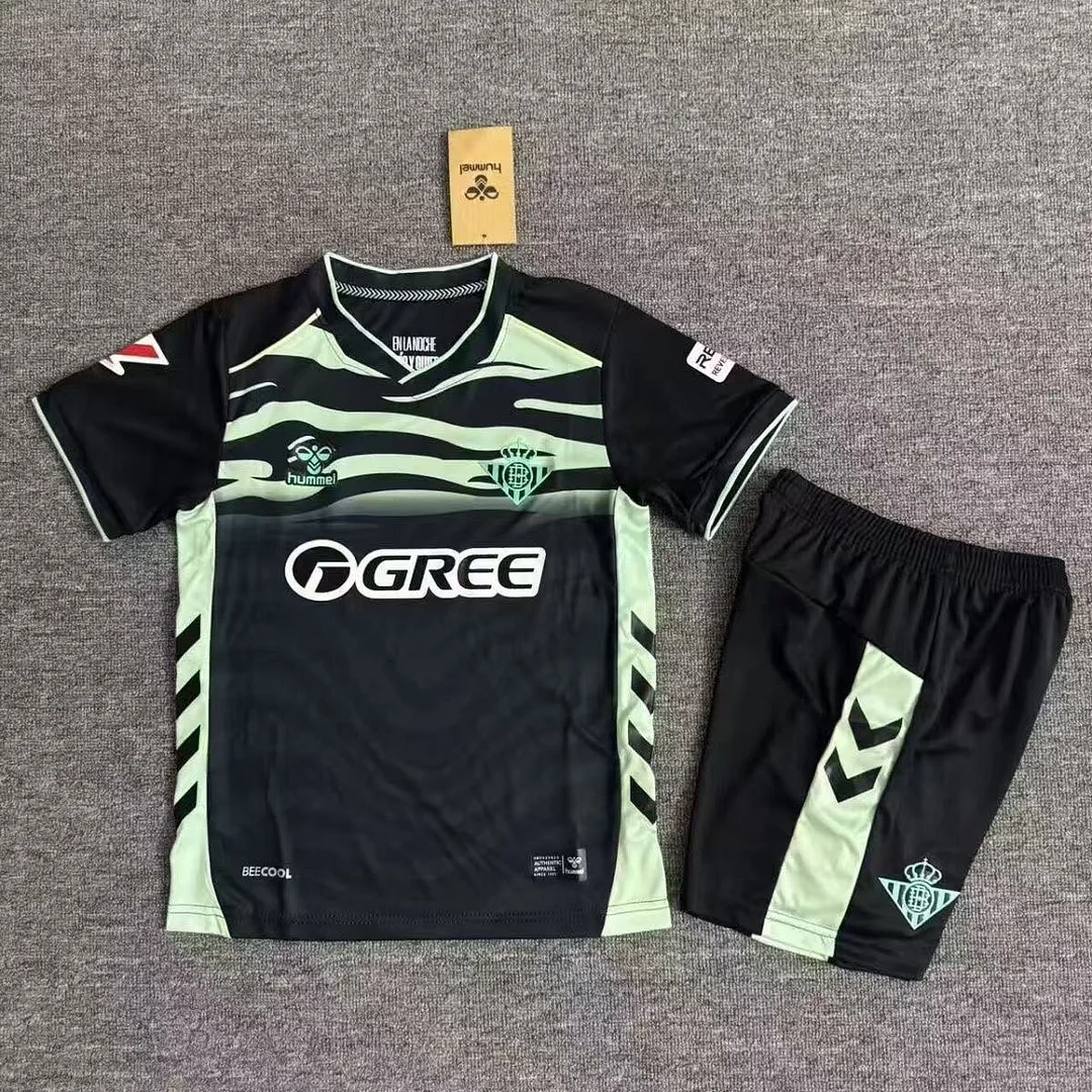 2025/2026 Real Betis Third Away Football Jersey 1:1 Thai Quality Kids Size