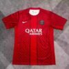 2025/2026 Psg Paris Saint-Germain Training Suit Red Football Shirt 1:1