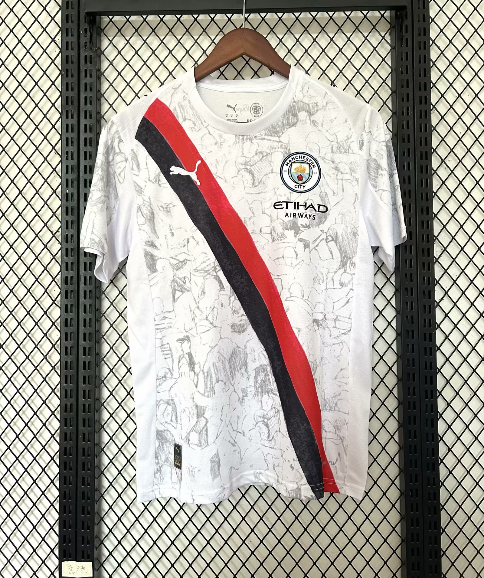 2025/2026 Manchester City KidSuper Joint Edition White Football Shirt 1:1 Thai Quality