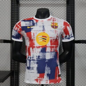 2025/2026 Player Version Barcelona Special Edition White Football Shirt 1:1 Thai Quality