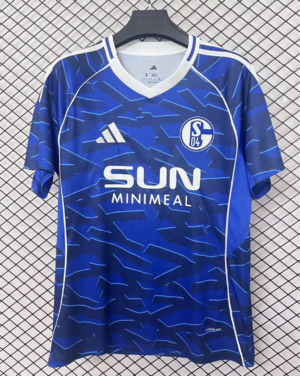 2025/2026 Schalke 04 Home Football Shirt 1:1 Thai Quality