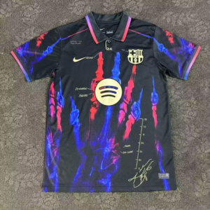 2025/2026 Barcelona Special Edition Dark Blue Football Jersey 1:1 Thai Quality