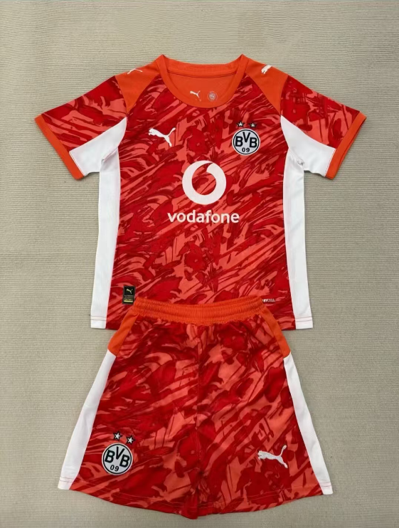 2025/2026 Dortmund Goalkeeper Orange Football Shirt 1:1 Thai Quality