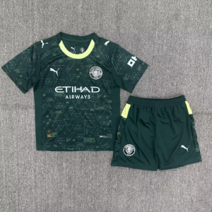2025/2026 Manchester City Fourth Away Football Shirt 1:1 Thai Quality Kids Size