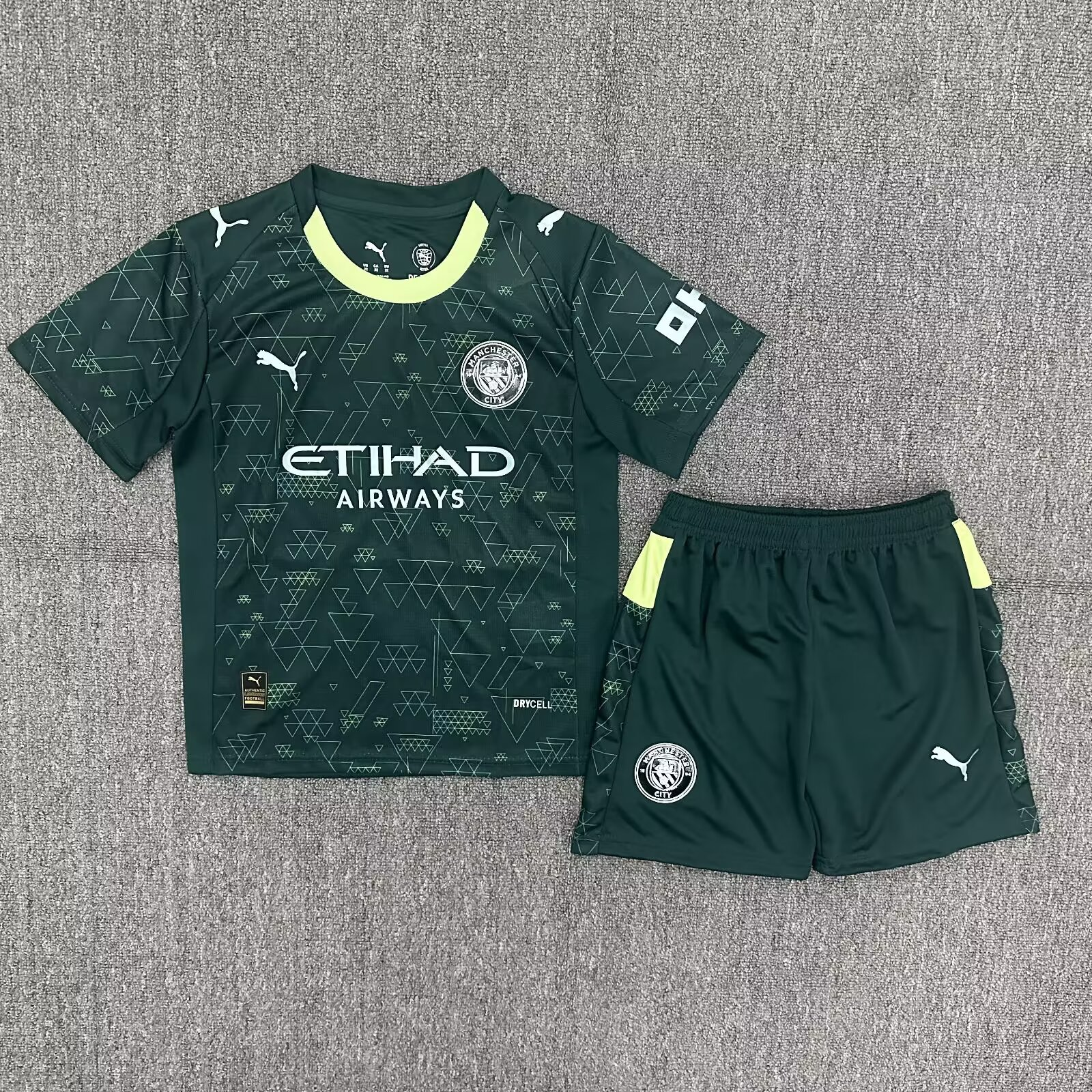 2025/2026 Manchester City Fourth Away Football Shirt 1:1 Thai Quality Kids Size