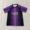 2025/2026 Psg Paris Saint-Germain Purple pre-match training uniform Football Jersey 1:1
