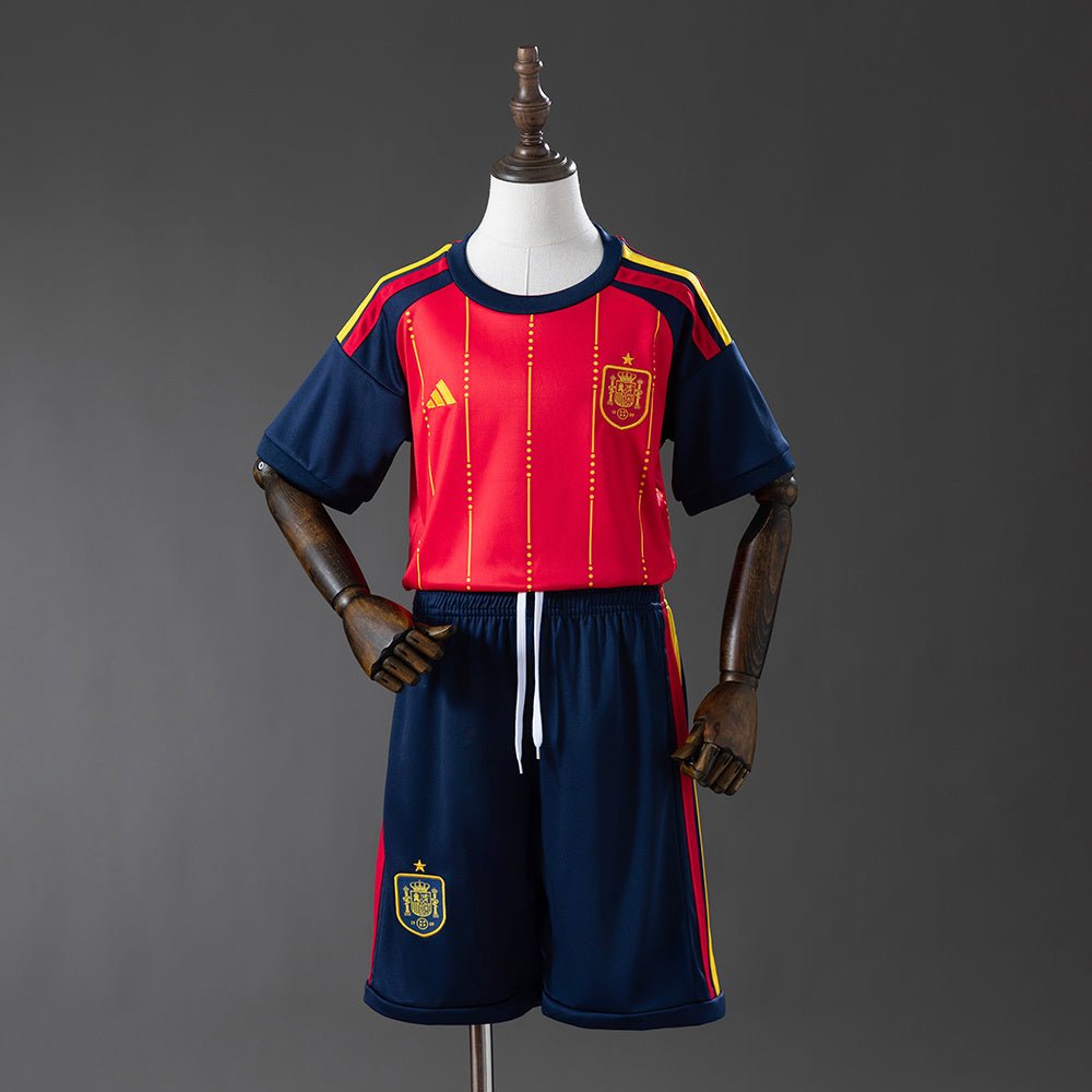 KIDS - 2026 WORLD CUP - SPAIN HOME | JERSEY + SHORT