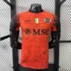 2025/2026 Player Version  Napoli Halloween Orange Soccer Jersey 1:1