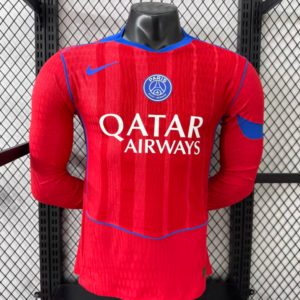 2025/2026 Long Sleeves Player Version Psg Paris Saint-Germain Third Away Football Shirt 1:1 Quality