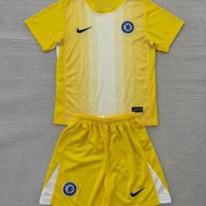 2025/2026 Chelsea Goalkeeper Yellow Set Football Shirt 1:1 Thai Quality