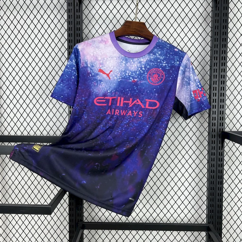 2025/2026 Manchester City Special Edition Purple Football Jersey1:1 Thai Quality