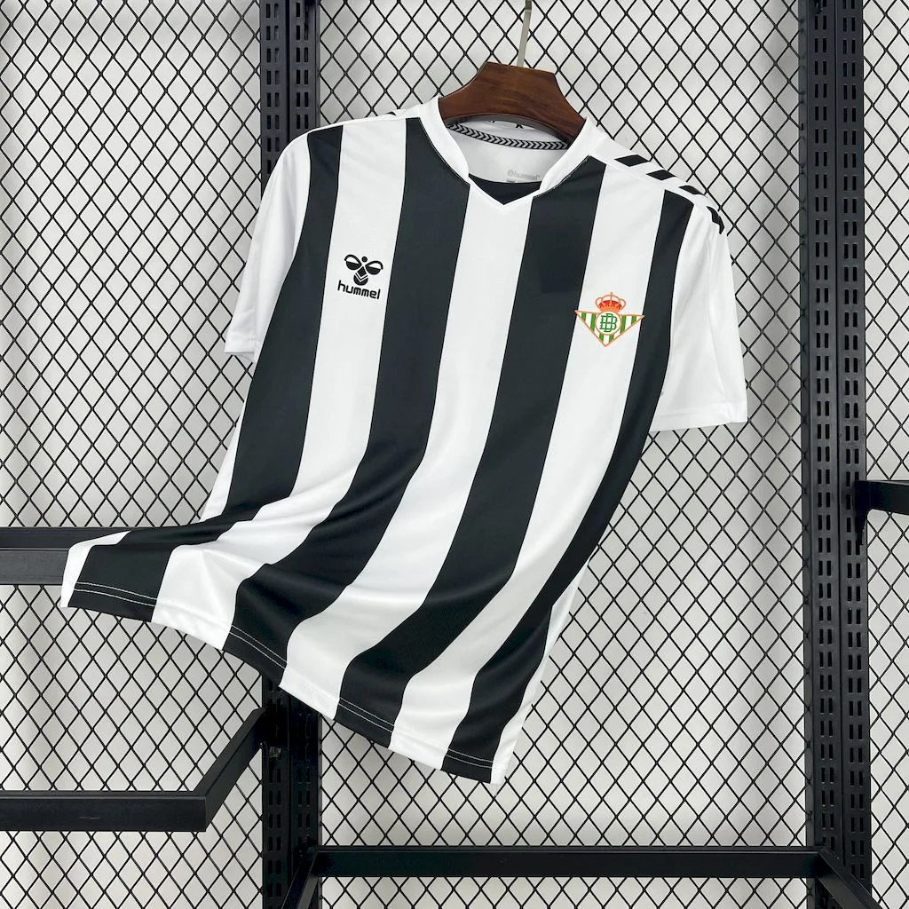 2025/2026 Real Betis Special Edition Black White Football Jersey 1:1 Thai Quality