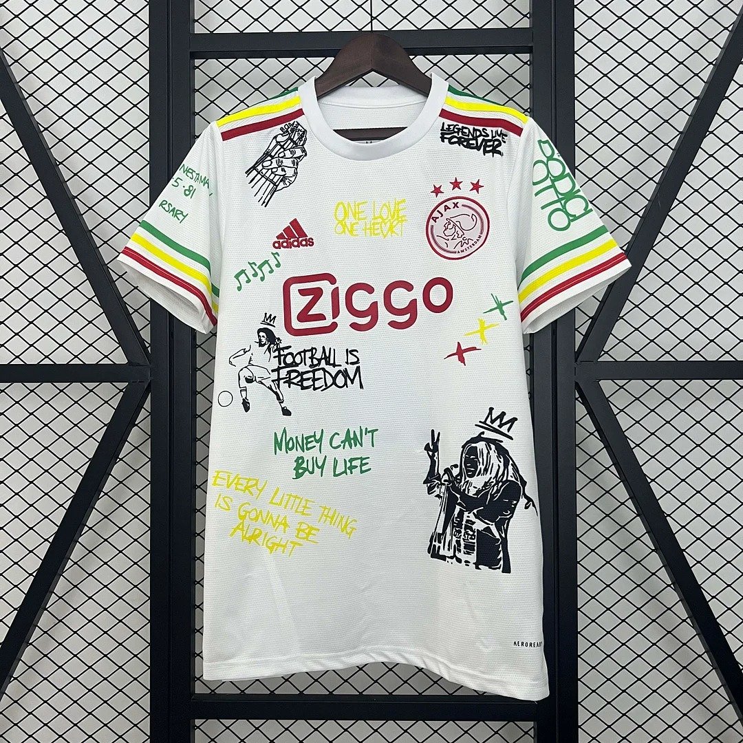 2025/2026 Ajax Special Edition White Football Shirt 1:1 Thai Quality