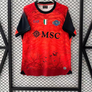 2025/2026 Napoli Halloween Orange Soccer Jersey 1:1 Thai Quality
