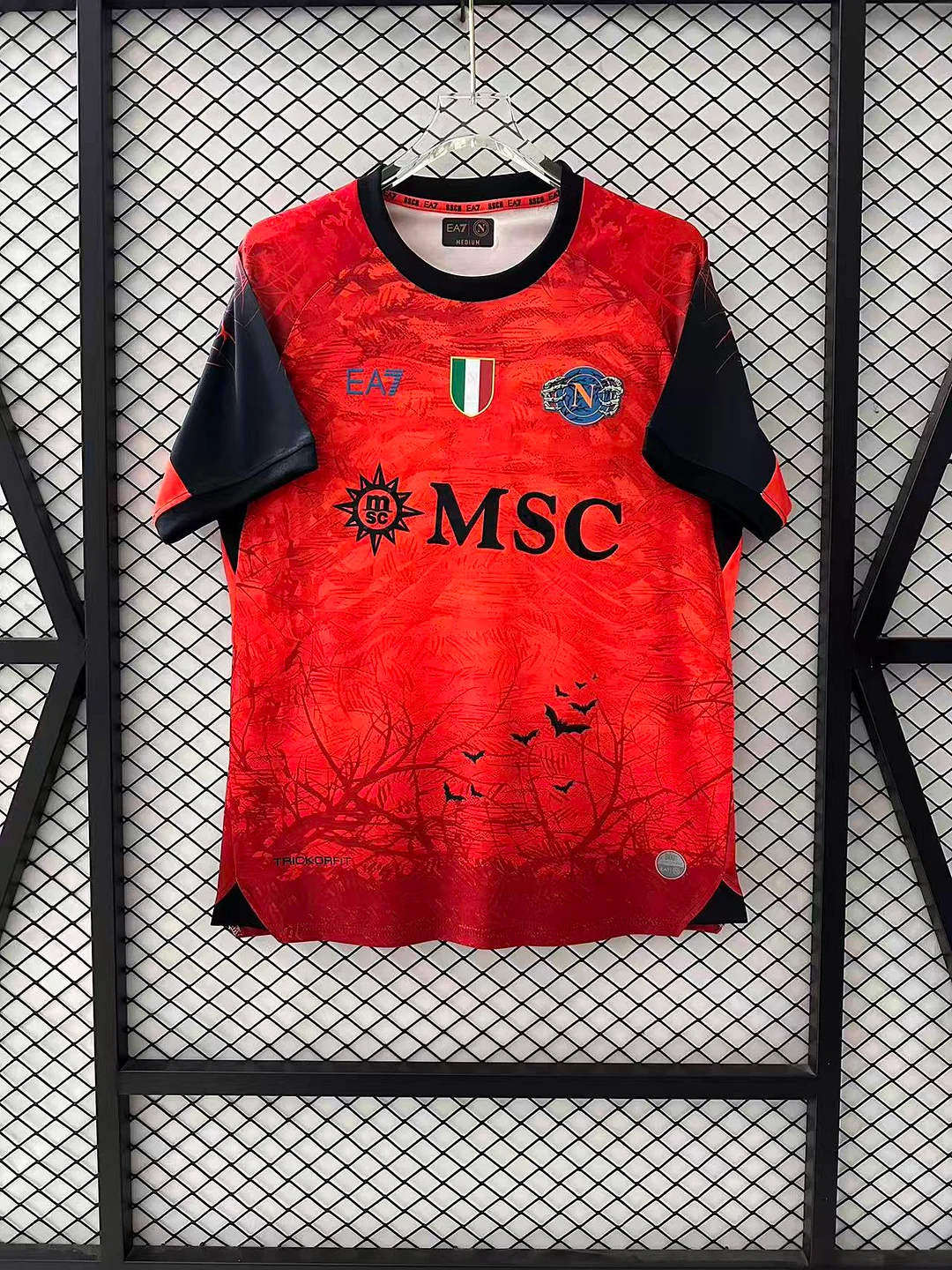 2025/2026 Napoli Halloween Orange Soccer Jersey 1:1 Thai Quality