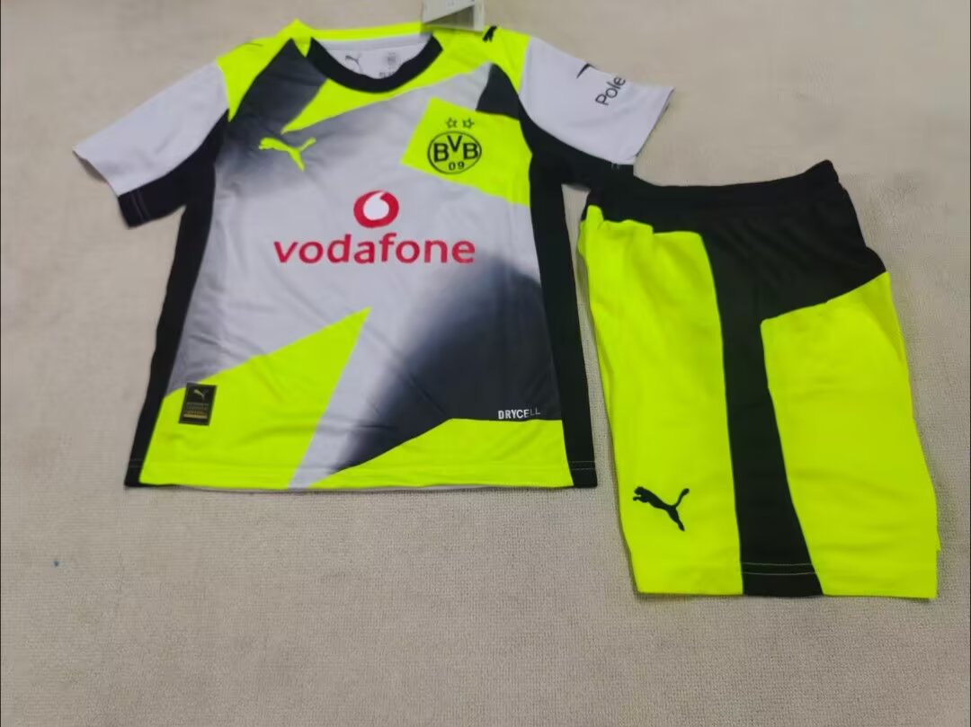 2025/2026 Dortmund Away Football Shirt 1:1 Thai Quality Kids Size