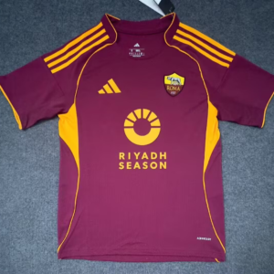 2025/2026 Roma Home Soccer Jersey 1:1 Thai Quality