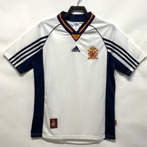 1998 Retro Spain National Team Away Football Jersey 1:1