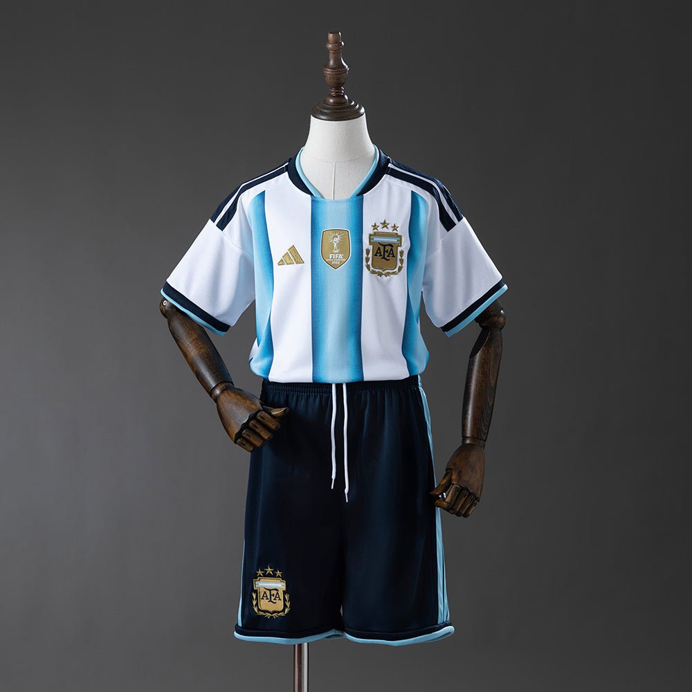 KIDS - 2026 WORLD CUP - ARGENTINA HOME | JERSEY + SHORT