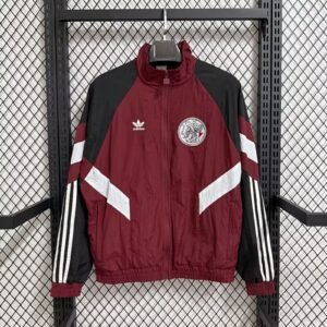 2025/2026 Ajax Windbreaker Retro Red Football Jersey 1:1 Thai Quality