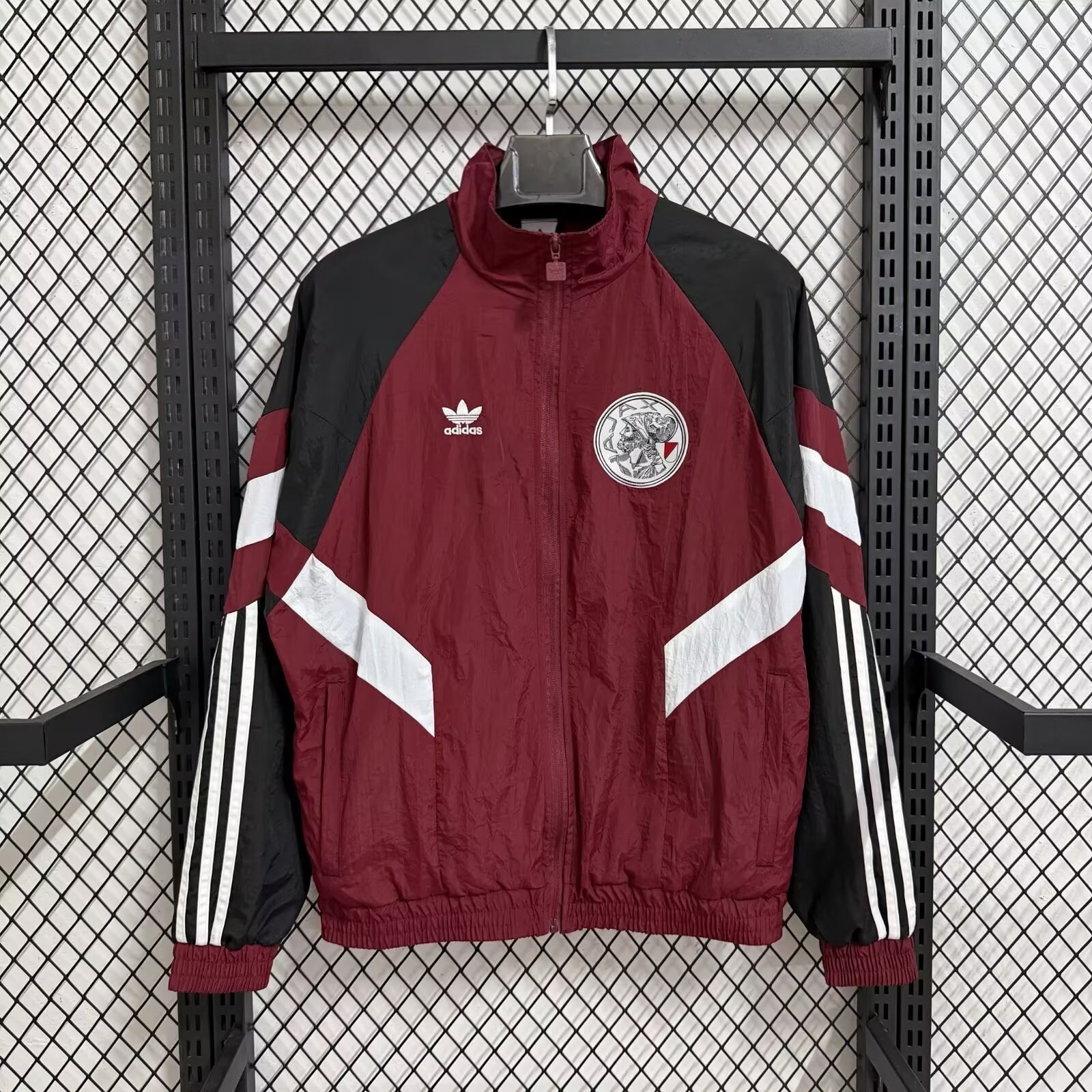 2025/2026 Ajax Windbreaker Retro Red Football Jersey 1:1 Thai Quality