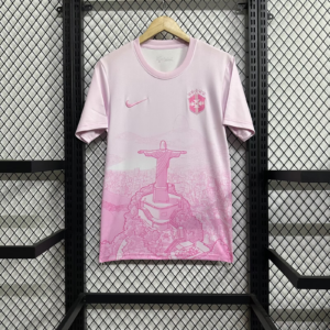 2025 Brazil Special Edition Pink Soccer Jersey 1:1 Thai Quality