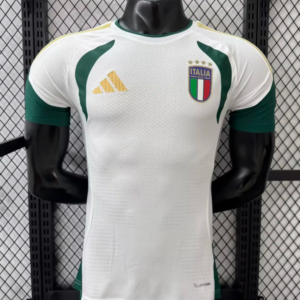 2026 Player Version Italy Training Suit White Soccer Jersey 1:1 Thai Quality