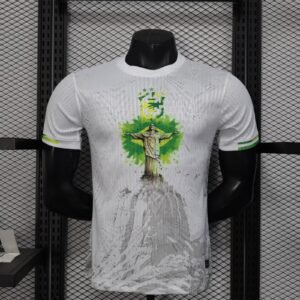 2025 Player Version Brazil Special Edition White Soccer Jersey 1:1 Quality