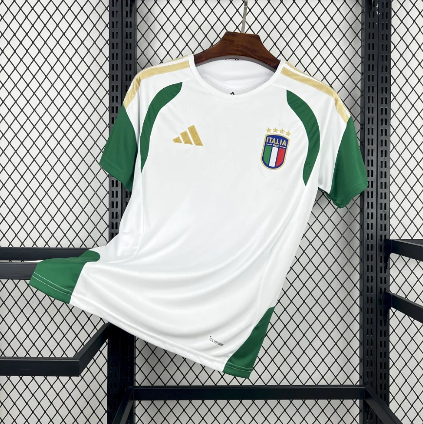 2026 Italy National Team Training Suit White Soccer Jersey 1:1 Thai Quality