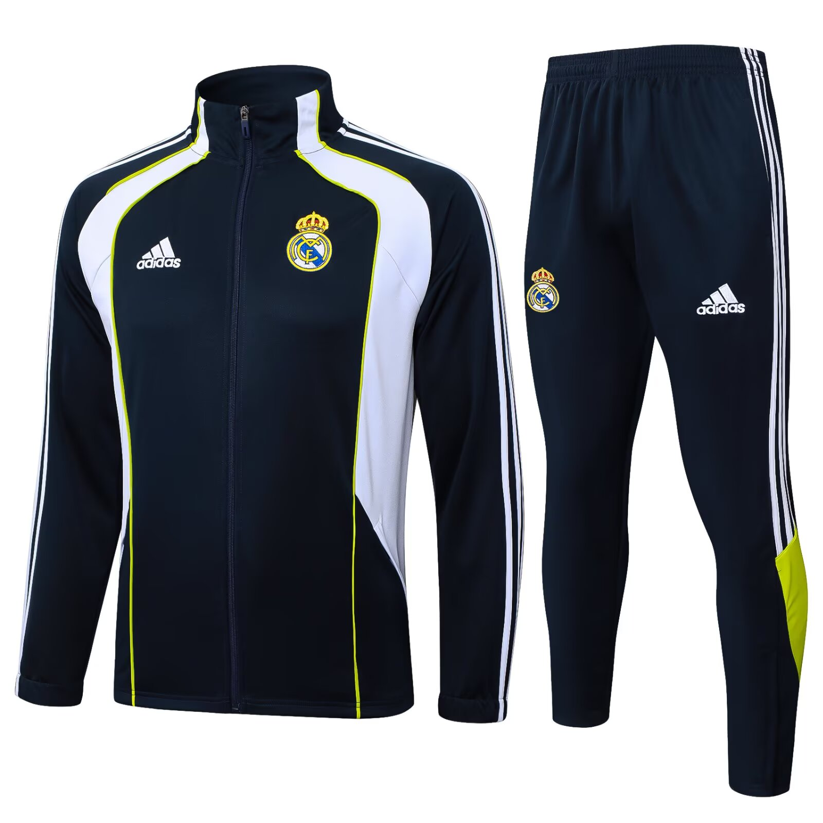 2025/2026 Real Madrid Full Zip Training Suit Royal Blue Football Shirt 1:1 Thai Quality