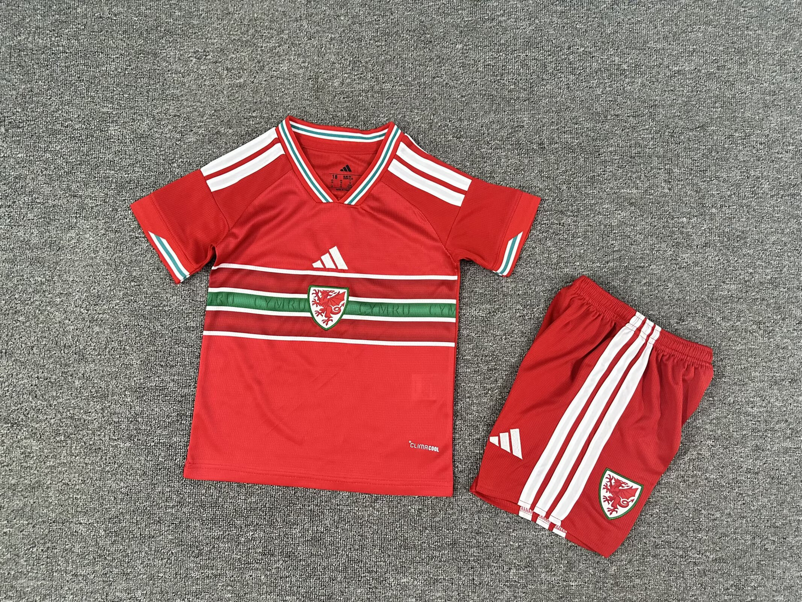 2026 Wales National Team Home Football Shirt 1:1 Thai Quality Kids Size
