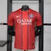 2025/2026 Player Version Psg Paris Saint-Germain Training Suit Red Football Shirt 1:1 Thai Quality