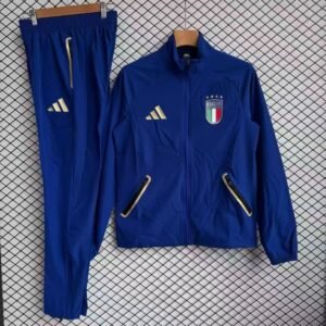 2026 Italy Windbreaker Suit Dark Blue Soccer Shirt 1:1