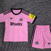 2025/2026 Newcastle United Goalkeeper Pink Soccer Jersey 1:1 Thai Quality Kids Size