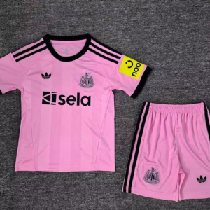 2025/2026 Newcastle United Goalkeeper Pink Soccer Jersey 1:1 Thai Quality Kids Size