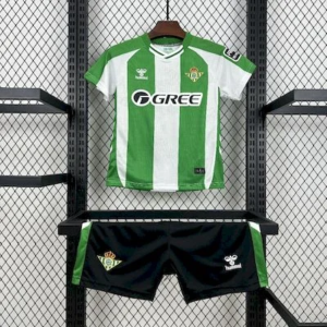 2025/2026 Real Betis Home Football Jersey 1:1 Thai Quality Kids Size