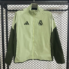 2025/2026 Real Madrid Windbreaker Light Green Football Shirt 1:1 Thai Quality