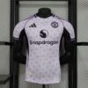 2025/2026 Player Version Manchester United Pecial Edition White Purple Football Shirt 1:1 Thai Quality