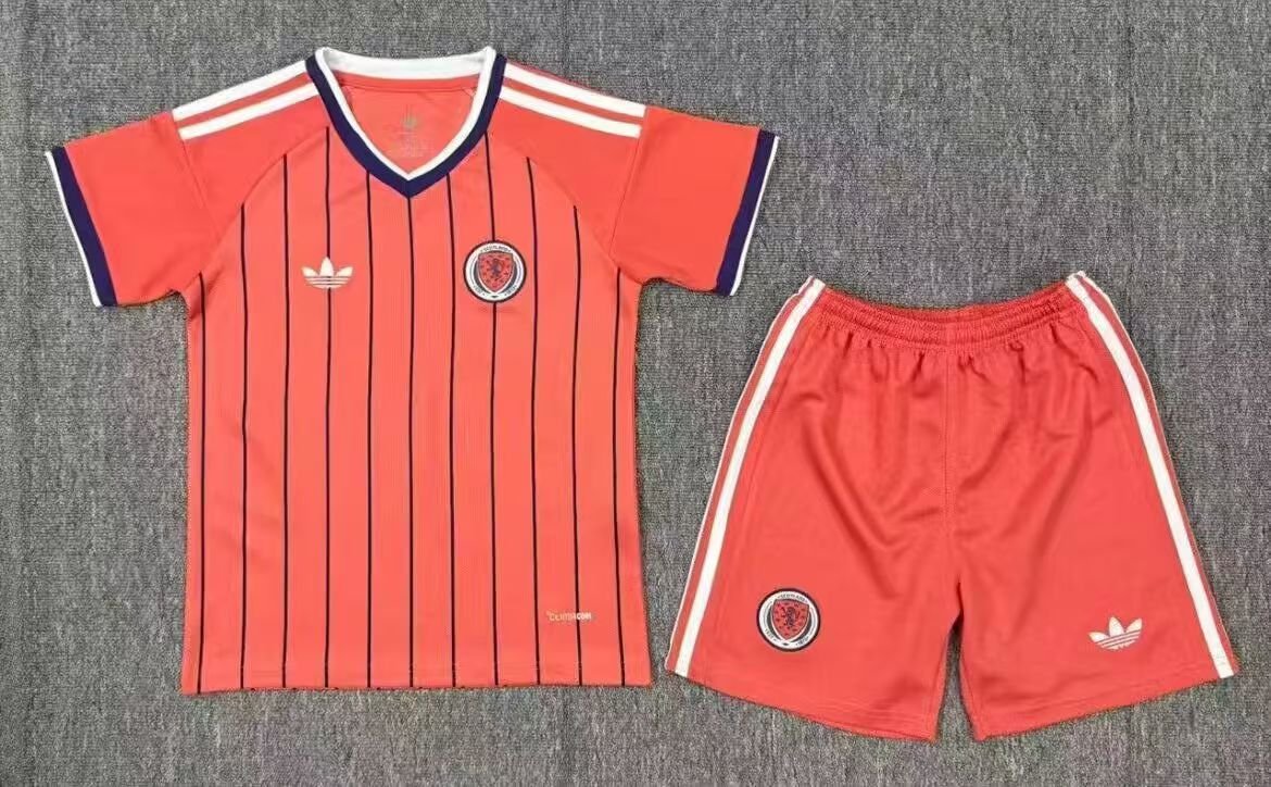 2026 Scotland National Team Away Football Jersey 1:1 Thai Quality Kids Size