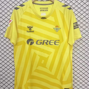 2025/2026 Real Betis Goalkeeper Yellow Football Jersey 1:1 Thai Quality