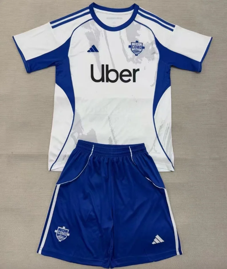 2025/2026 Como Away Football Jersey 1:1 Thai Quality Kids Size